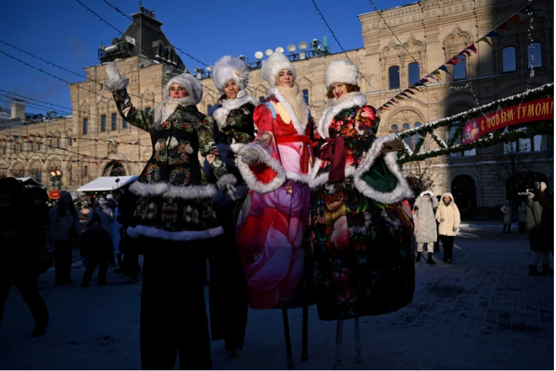 Уникальное празднование Нового года и Рождества в России